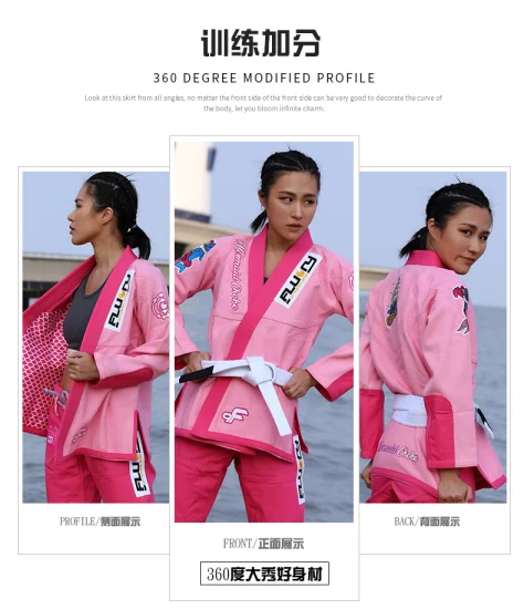 Uniforme de Jiu Jitsu Brasileiro de Artes Marciais de fábrica Uniforme de Judô Bjj Gi Kimono