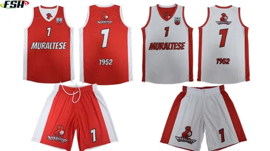 Melhor preço Técnica de sublimação de design personalizado jovens adultos jogos prática uniforme de basquete